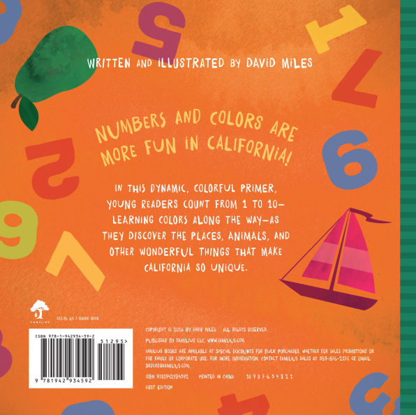 Let's Count California: Numbers and Colors in the Golden State