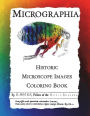 Micrographia: Historic Microscope Images Coloring Book