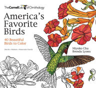 Title: America's Favorite Birds: 40 Beautiful Birds to Color, Author: Miyoko Chu