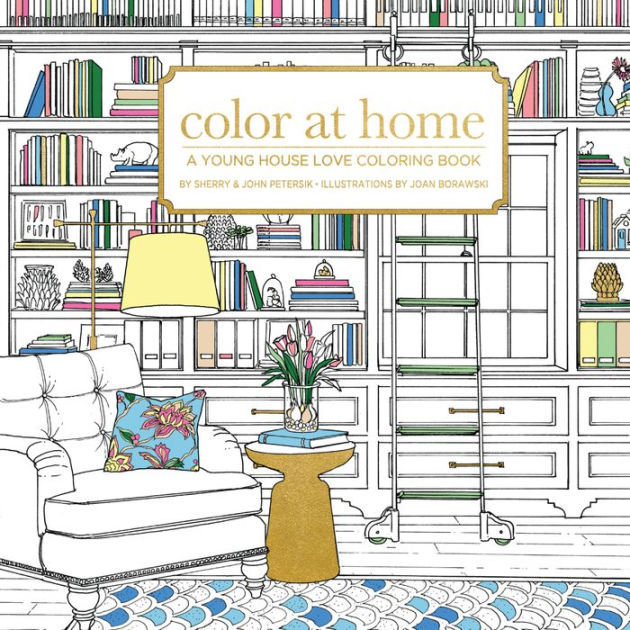 Coloring Book with Colored Pencils — The Baker House