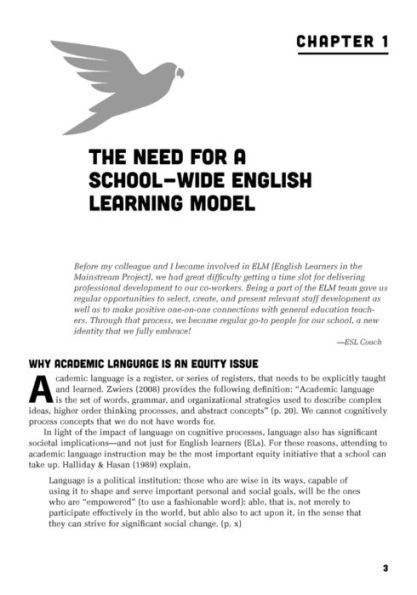 Teacher Leadership for School-Wide English Learning