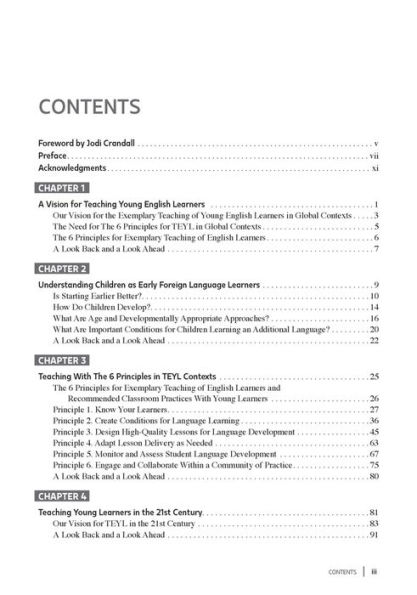 The 6 Principles for Exemplary Teaching of English Learners: Young Learners in a Multilingual World