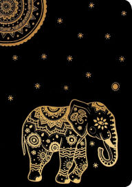 Title: Black & Gold Elephant, Author: Codra