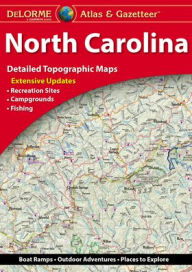 Title: Delorme North Carolina Atlas & Gazetteer, Author: Delorme Mapping Company