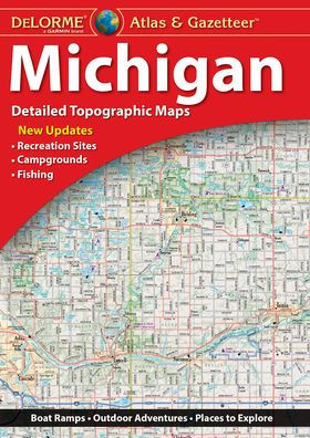 DeLorme Atlas & Gazetteer Michigan