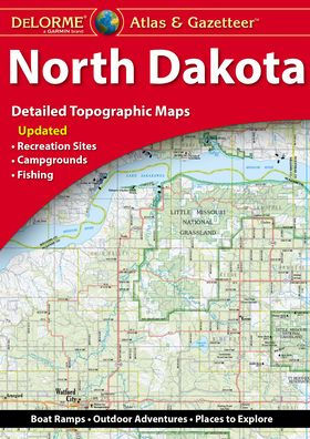 DeLorme Atlas & Gazetteer North Dakota