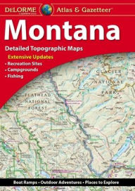 Title: DeLorme Atlas & Gazetteer Montana 12E, Author: DeLorme