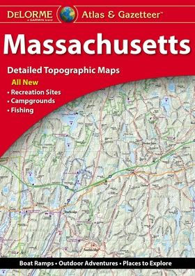 DeLorme Atlas & Gazetteer Massachusetts 6E