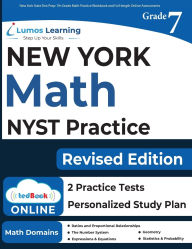 Title: New York State Test Prep: 7th Grade Math Practice Workbook and Full-length Online Assessments: NYST Study Guide, Author: Lumos Nyst Test Prep