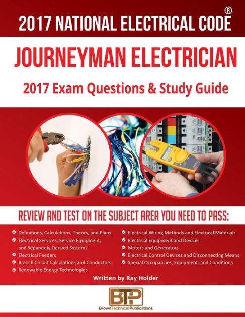 2017 Journeyman Electrician Exam Questions And Study Guide By Ray ...