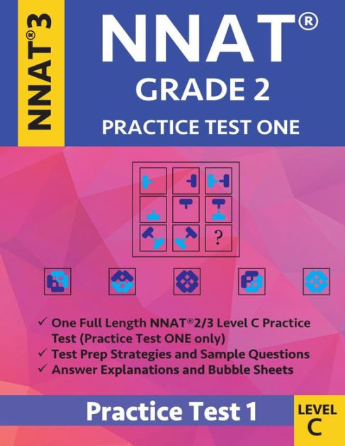 Nnat Grade 2 - Nnat3 - Level C: Nnat Practice Test 1: Nnat 3 Grade 2 