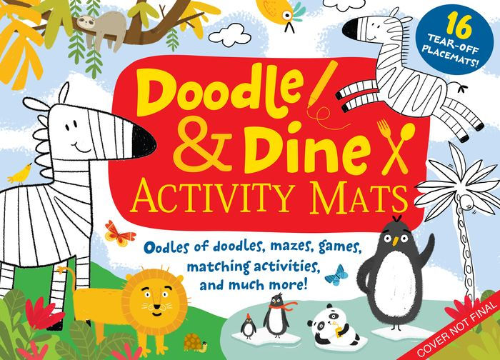 Doodle & Dine Activity Mats by Clever Publishing, Paperback Barnes & Noble®