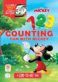 Title: Disney Mickey Friends: 123 Counting Fun with Mickey (A Come-to-Life Book), Author: Little Hippo Books