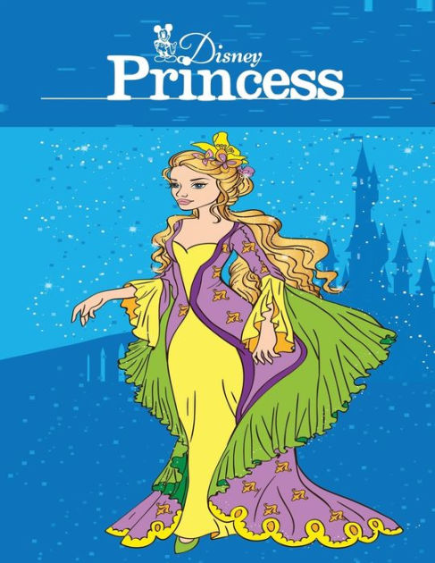 Disney Princess: Adult Coloring Book: Beautiful Designs to Inspire Your Creativity and Relaxation. [Book]