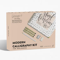 Title: Modern Calligraphy Kit for Beginners: A Creative Craft Kit for Adults featuring Hand Lettering 101 Book, Brush Pens, Calligraphy Pens, and More, Author: Chalkfulloflove