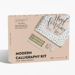 Alternative view 1 of Modern Calligraphy Kit for Beginners: A Creative Craft Kit for Adults featuring Hand Lettering 101 Book, Brush Pens, Calligraphy Pens, and More