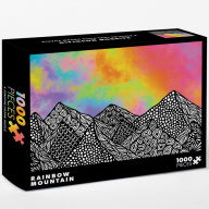 Title: Rainbow Mountain: A Zenspire 1000-Piece Puzzle for Adults