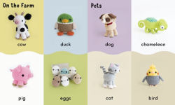 Alternative view 2 of First Words With Cute Crochet Friends: A Padded Board Book for Infants and Toddlers Featuring First Words and Adorable Amigurumi Crochet Pictures