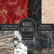Title: Marble Patterns Scrapbook Paper Pad 8x8 Scrapbooking Kit for Papercrafts, Cardmaking, Printmaking, DIY Crafts, Stationary Designs, Borders, Backgrounds, Author: Crafty as Ever