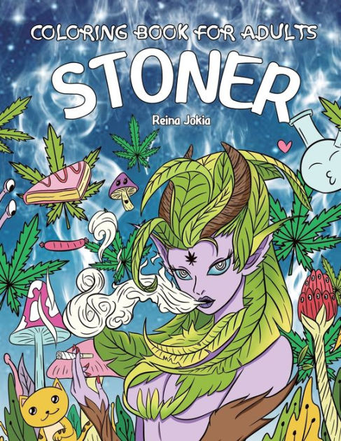 Stoner Coloring Book Trippy: A Psychedelic Trip For Grown-Ups and Stoner  Lovers (Paperback)
