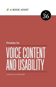 Title: Voice Content and Usability, Author: Preston So