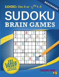 Title: Beginners Sudoku Brain Games, Author: Chris Saldrick