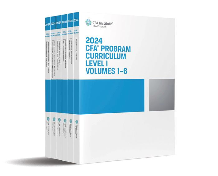 2024 CFA Program Curriculum Level I Box Set by CFA Institute, Paperback