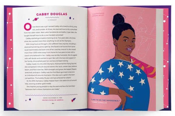 Good Night Stories for Rebel Girls: 100 Real-Life Tales of Black Girl Magic