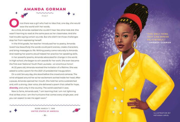 Good Night Stories for Rebel Girls: 100 Real-Life Tales of Black Girl Magic