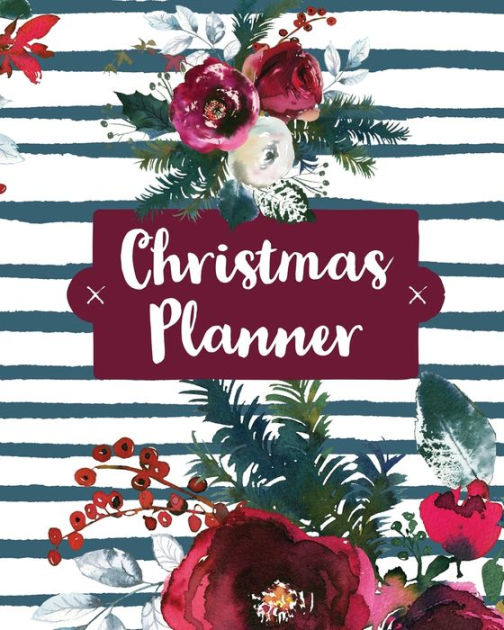 Christmas Planner Holiday Organizer For Shopping, Budget, Meal