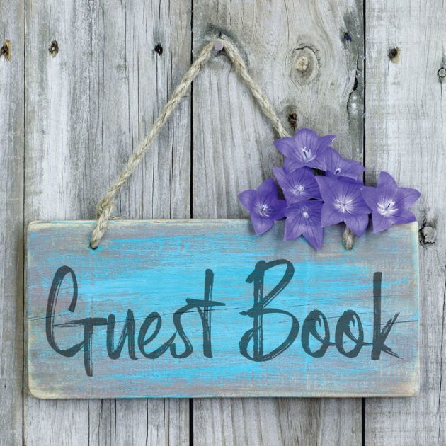 Guest Book: Cabin Guest Book for Vacation Home Rustic Hardcover Perfect for  Holiday Homes in the