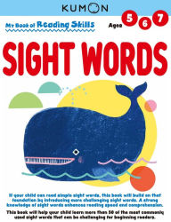 Title: Sight Words: Kumon My Book of Reading Skills, Author: Kumon Publishing