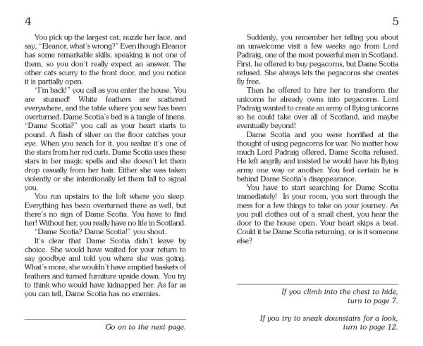 The Flight of the Unicorn (Choose Your Own Adventure)