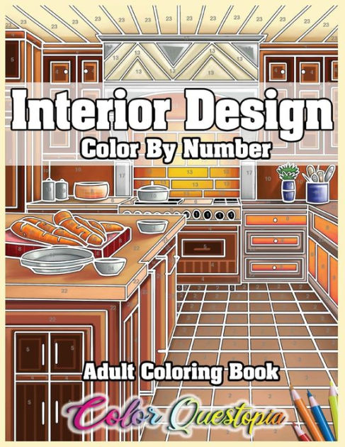 Color By Number Stress Relieving & Relaxation Designs Coloring Book For  Adults: An Adult Coloring Book with Fun, Easy, and Relaxing Coloring Pages  (Co (Paperback)