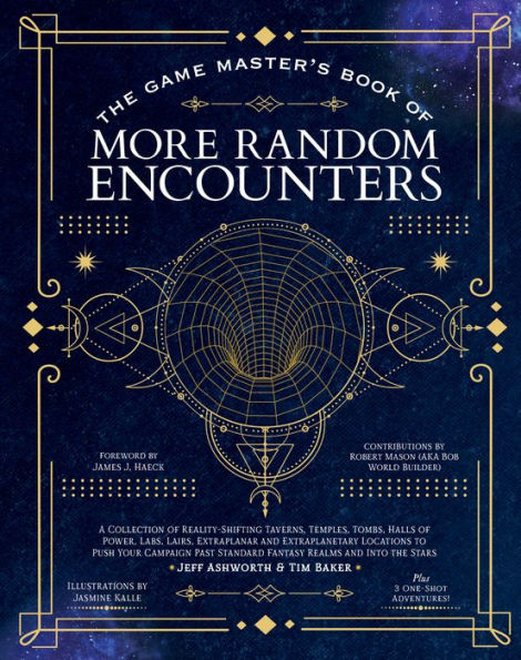 The Game Master's Book of More Random Encounters: A Collection of Reality-Shifting Taverns, Temples, Tombs, Labs, Lairs, Extraplanar and Even Extraplanetary Locations to Push Your Campaign Past Standard Fantasy Realms and into the Stars