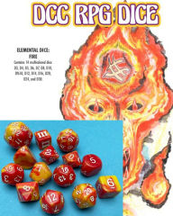 Title: DCC RPG Dice Set Elemental Dice: Fire, Author: Harley Stroh