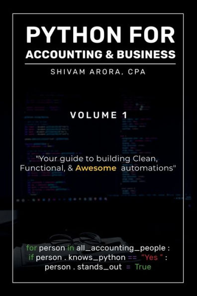 Python for Accounting & Business - Volume 1