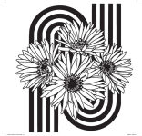 Alternative view 4 of Heyday (Mini): A Retro Flower Design Coloring Book