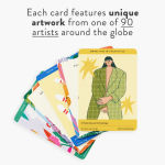 Alternative view 5 of The Endless Art Challenge Card Deck: 90 Creativity Prompt Cards (Overall 25,000 Combinations!) for Never-Ending Art Inspiration (Gift for Creatives)