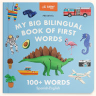 Title: My Big Bilingual Book of First Words: 100+ English-Spanish Words for Animals, Foods, Vehicles, Planets, and More!, Author: Mike Alfaro
