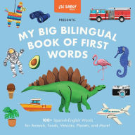 Title: My Big Bilingual Book of First Words: 100+ English-Spanish Words for Animals, Foods, Vehicles, Planets, and More!, Author: Mike Alfaro