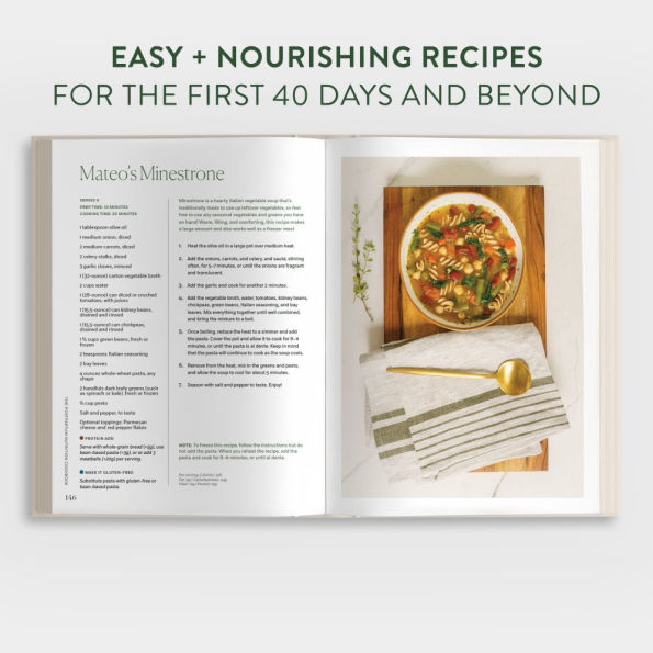 The Postpartum Nutrition Cookbook: Postpartum Gifts for Mom