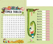 Alternative view 3 of Wipe Clean Times Tables