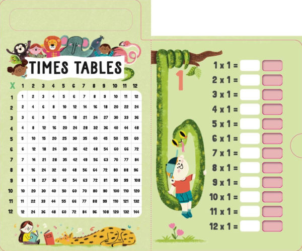 Wipe Clean Times Tables