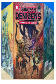 Title: Dungeon Denizens 5E Game Master Screen, Author: Benjamin Hayward