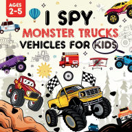 Title: I Spy Monster Trucks for Kids Ages 2-5: A Playful I Spy Book for Your Little Explorer, Author: Gabriel Nedelcu