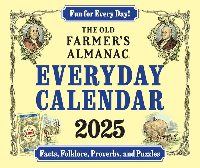 The 2025 Old Farmer's Almanac Everyday Calendar by Old Farmer's Almanac
