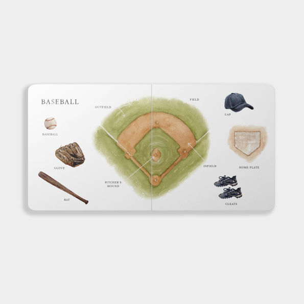 Our Big Book of Sports: A Collection of 100+ Foundational Words for Future Athletes