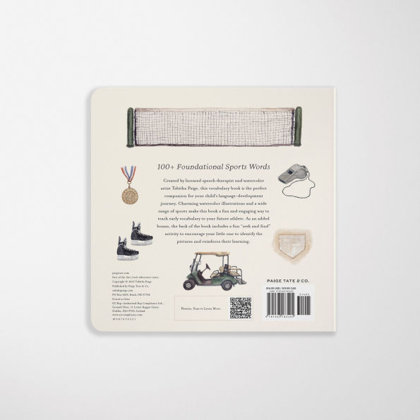 Our Big Book of Sports: A Collection of 100+ Foundational Words for Future Athletes