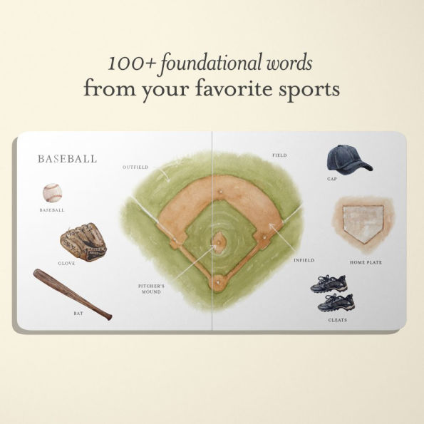 Our Big Book of Sports: A Collection of 100+ Foundational Words for Future Athletes